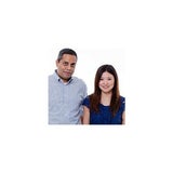 Canadians Bai Xiaomo, 37 und Muktesh Mukherjee, 42