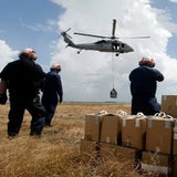 Amerikanische Helikopter auf den Philippinen