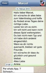 Amina Dagi & Marcel Remus: Trennung