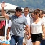 Sylvester Stallone im Urlaub mit der Familie