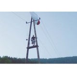 Paragleiter landete bei Graz auf Strommast
