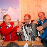 BILDER: Putin besuchte Austria Tirol Haus