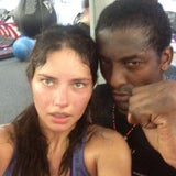 Adriana Lima: Ihre Twitter-Fotos aus dem Gym