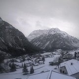 Schneefall in Westösterreich