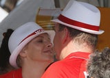 Fürstin Charlène und Albert wie frisch verliebt