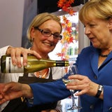 So feiert Merkel ihren Sieg