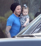 David Beckham: Die kleine Harper ist ja soooo süß!