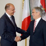 Italiens Premier Letta zu Besuch bei Faymann
