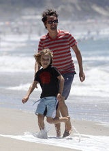 Kate Hudson, Matt Bellamy & Sohn Ryder am Strand von Malibu