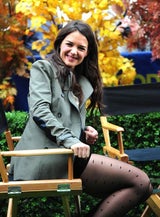 Katie Holmes: ein grauer Hingucker