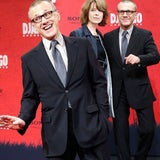 Christoph Waltz gut gelaunt bei Django-Premiere in Berlin
