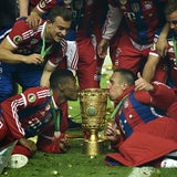 Bayern jubeln über Pokalsieg