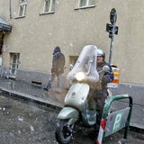 Erster Schnee in Wien