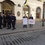 Wien: Demonstration vor Ukraine-Gipfel