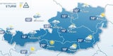 Stark-Regen über Ost-Österreich