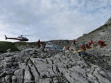 Höhlenrettung im Tennnengebirge
