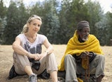Uschi Fellner mit Almaz Böhm  in Äthiopien