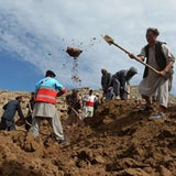 Erdrutsch in Afghanistan "Wie eine Bombe"