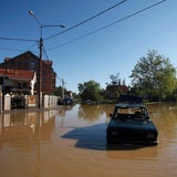 Hochwasser auch in Bosnien