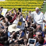 Papst Franziskus feiert Ostersonntag
