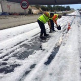 Spanien ist weiß wie im Winter
