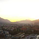 Sonnenaufgang in Österreich