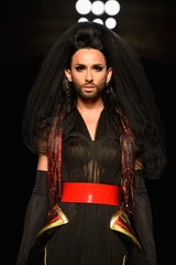 Conchita Wurst läuft für J.P. Gaultier