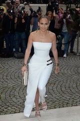 Atelier Versace: J.Lo in Rock & Kleid zugleich