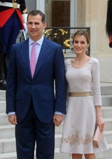 Königin Letizia & König Felipe in Paris