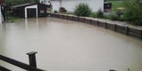 Hochwasser in Brixen im Thale