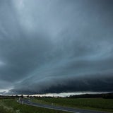 Hagelgewitter türmen sich auf