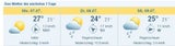 Regen-Wetter auch in Italien