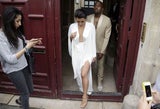 Kim Kardashians Ankunft in Versailles zum Auftakt der Hochzeit