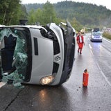 Horror-Crash auf A2: Mutter und Kind tot