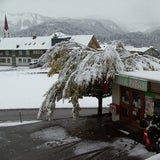 Schneefall in Westösterreich