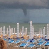 Tornado vor Jesolo gesichtet