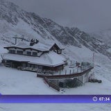 Schneefall am 1. September