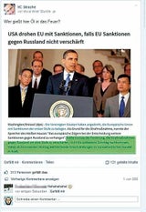 Strache blamiert sich mit  Fake-Posting