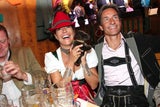 K.-H. Grasser und Fiona Swarovski