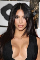 Kim Kardashian Busenblitzer