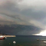 Gewaltige Gewitter an der Adria