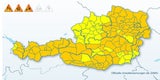 Schneechaos über Österreich