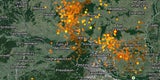 Unwetter setzten  ganze Orte  unter Wasser