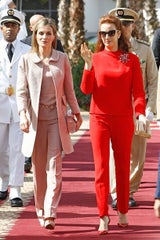 Königin Letizia und Lalla Salma