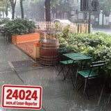 Hagel und Starkregen in Wien
