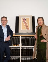 Ralph Gleis mit Wes Anderson