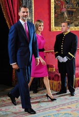 Königin Letizia von Spanien und König Felipe VI