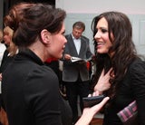 Katrin Lampe und Doris Golpashin