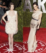 Anna Kendrick und Victoria Beckham im Nude-Look