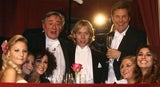 Die Lugner-Loge am Opernball mit Stargast Dieter Bohlen.